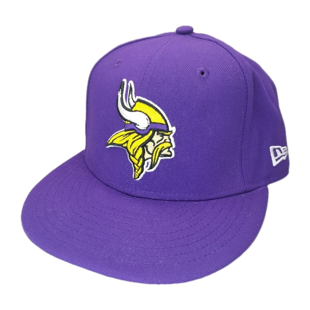 New Era Minnesota Vikings 9FIFTY Snapback Hatβ Purple NFL Skol Logo Cap